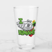 MARVIN THE MARTIAN™ I Laser Humans Glas (Vorderseite)