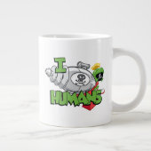 MARVIN THE MARTIAN™ I Laser Humans Jumbo-Tasse (Rechts)
