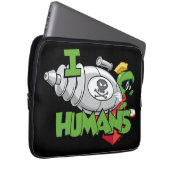 MARVIN THE MARTIAN™ I Laser Humans Laptopschutzhülle (Vorne Rechts)