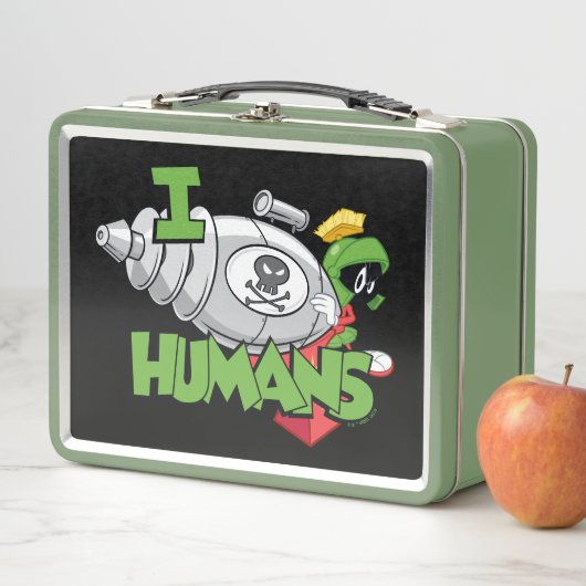 MARVIN THE MARTIAN™ I Laser Humans Metall Brotdose (Beispiel)