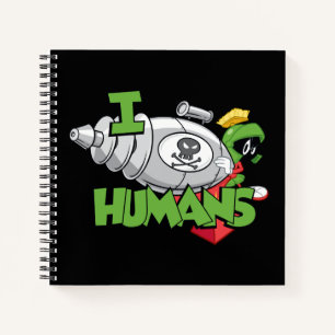 MARVIN THE MARTIAN™ I Laser Humans Notizblock