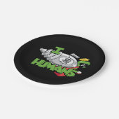 MARVIN THE MARTIAN™ I Laser Humans Pappteller (Schrägansicht)