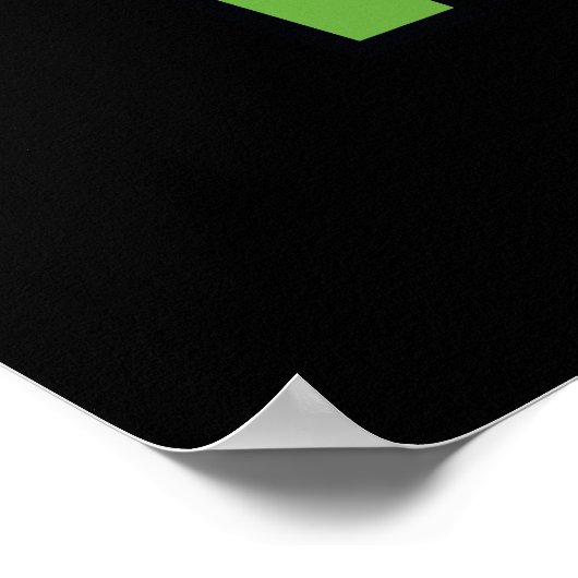 MARVIN THE MARTIAN™ I Laser Humans Poster (Ecke)