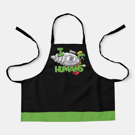 MARVIN THE MARTIAN™ I Laser Humans Schürze (Vorderseite)