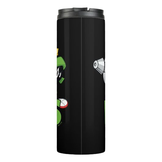 MARVIN THE MARTIAN™ I Laser Humans Thermosbecher (Rückseite)