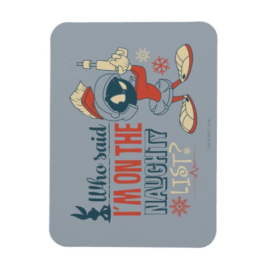 MARVIN THE MARTIAN™ - Ich bin auf der unheilvollen Magnet (Vertikal)