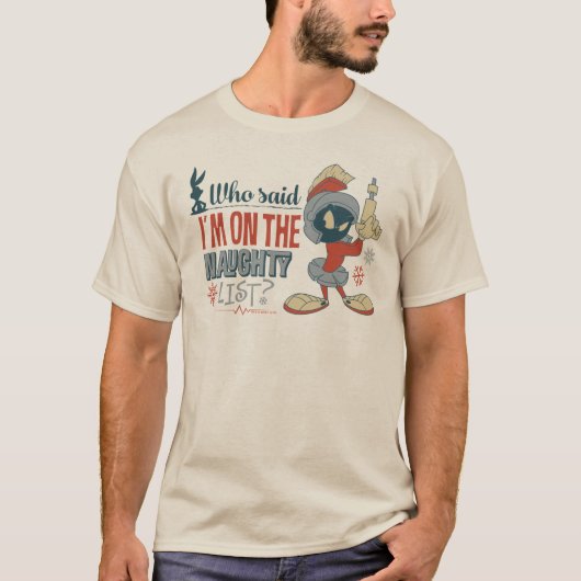 MARVIN THE MARTIAN™ - Ich bin auf der unsicheren L T-Shirt (Vorderseite)