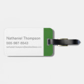 MARVIN THE MARTIAN™ Identity Gepäckanhänger (Rückseite horizontal)