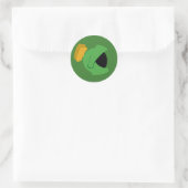 MARVIN THE MARTIAN™ Identity Runder Aufkleber (Tasche)