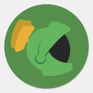 MARVIN THE MARTIAN™ Identity Runder Aufkleber