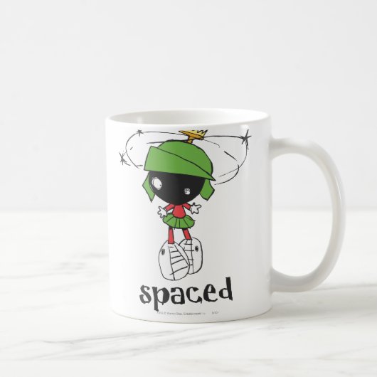 MARVIN THE MARTIAN™ im Weltraum Kaffeetasse (Rechts)