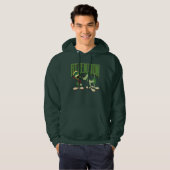 MARVIN THE MARTIAN™ & K-9 "Achtung" Hoodie (Vorne ganz)