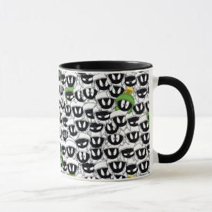 MARVIN THE MARTIAN™ Line Art Color Pop Muster Tasse