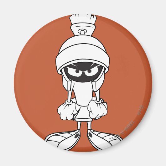 MARVIN THE MARTIAN™ Mad bei dir Magnet (Vorne)