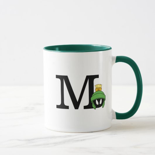 MARVIN THE MARTIAN™ Mad Monogram Tasse (Rechts)
