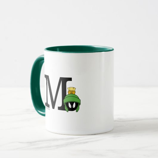 MARVIN THE MARTIAN™ Mad Monogram Tasse (Vorderseite Links)