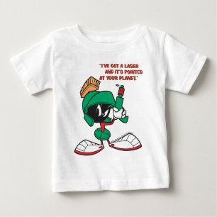 MARVIN THE MARTIAN™ mit Laser nach oben Baby T-shirt