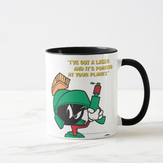 MARVIN THE MARTIAN™ mit Laser nach oben Tasse (Rechts)