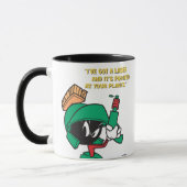 MARVIN THE MARTIAN™ mit Laser nach oben Tasse (Links)