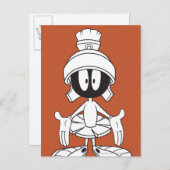 MARVIN the MARTIAN™ Open Arms Postkarte (Vorne/Hinten)
