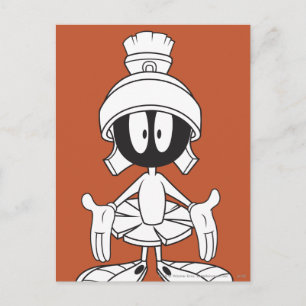 MARVIN the MARTIAN™ Open Arms Postkarte