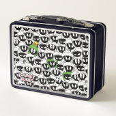 MARVIN THE MARTIAN™ Pattern Metall Brotdose (Rückseite)