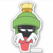 MARVIN THE MARTIAN™ Pout Aufkleber (Vorderseite)