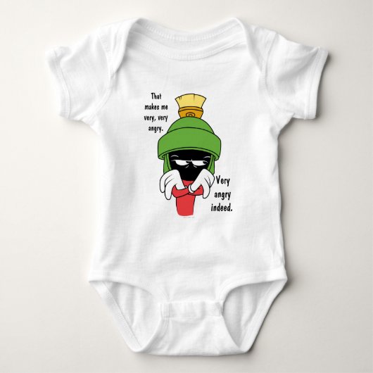 MARVIN THE MARTIAN™ Pout Baby Strampler (Vorderseite)