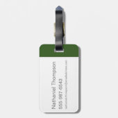 MARVIN THE MARTIAN™ Pout Gepäckanhänger (Rückseite vertikal)