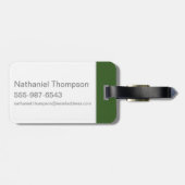 MARVIN THE MARTIAN™ Pout Gepäckanhänger (Rückseite horizontal)