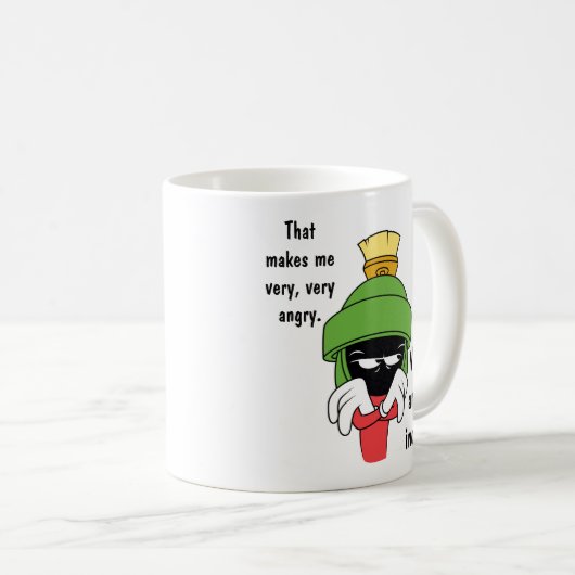 MARVIN THE MARTIAN™ Pout Kaffeetasse (VorderseiteRechts)
