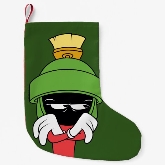 MARVIN THE MARTIAN™ Pout Kleiner Weihnachtsstrumpf (Vorderseite)