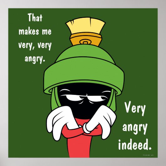 MARVIN THE MARTIAN™ Pout Poster (Vorne)