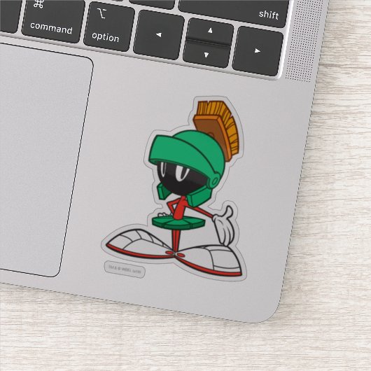 MARVIN THE MARTIAN™ präsentiert Aufkleber (Detail)
