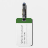 MARVIN THE MARTIAN™ Proclamation Gepäckanhänger (Rückseite vertikal)