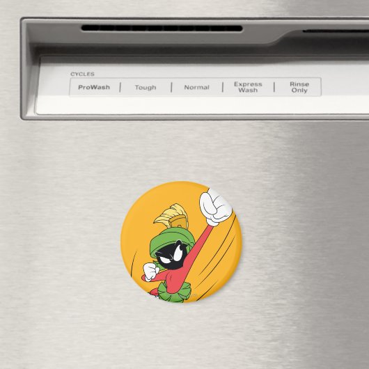 MARVIN THE MARTIAN™ Punch Magnet (In Situ (Geschirrspüler))