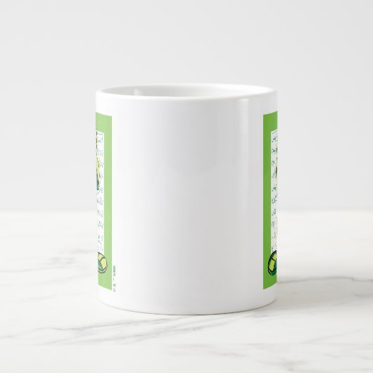 MARVIN THE MARTIAN™ Quote Sketch Jumbo-Tasse (Vorderseite)