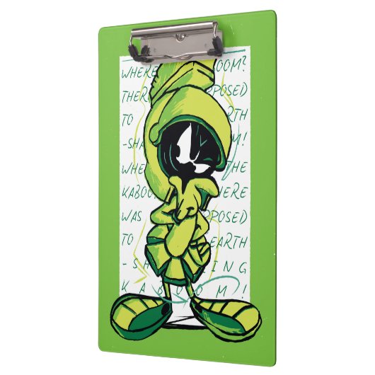 MARVIN THE MARTIAN™ Quote Sketch Klemmbrett (Links)