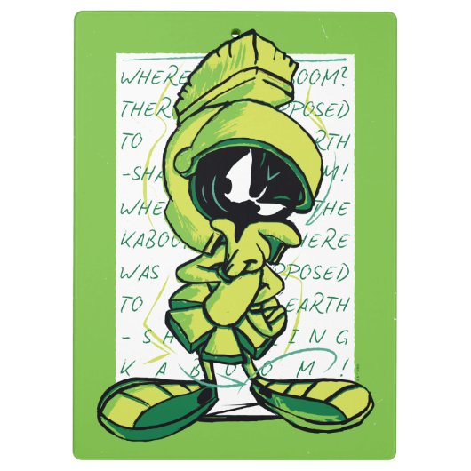 MARVIN THE MARTIAN™ Quote Sketch Klemmbrett (Rückseite)