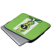 MARVIN THE MARTIAN™ Quote Sketch Laptopschutzhülle (Vorne Knopf)