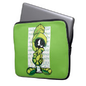 MARVIN THE MARTIAN™ Quote Sketch Laptopschutzhülle (Vorderseite Links)