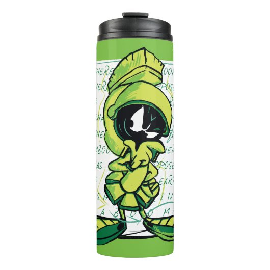 MARVIN THE MARTIAN™ Quote Sketch Thermosbecher (Vorderseite)