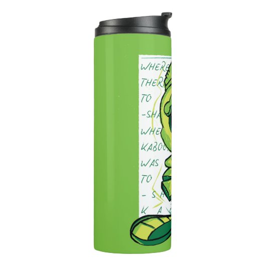 MARVIN THE MARTIAN™ Quote Sketch Thermosbecher (Nach links gedreht)