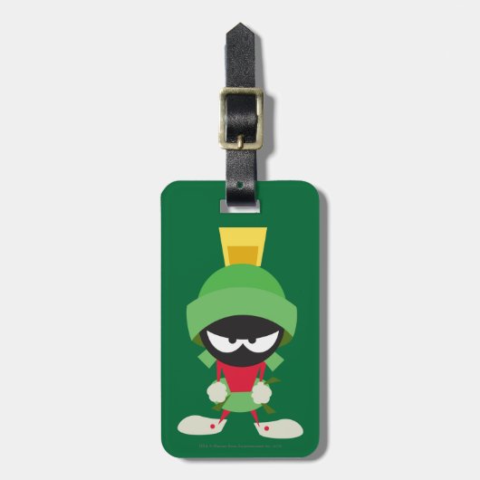 MARVIN THE MARTIAN™ ready to attackieren Gepäckanhänger (Vorderseite vertikal)