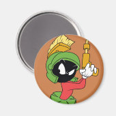 MARVIN THE MARTIAN™ Ready with Laser Magnet (Vorderseite/Rückseite)