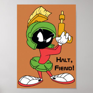MARVIN THE MARTIAN™ Ready with Laser Poster