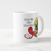 MARVIN THE MARTIAN™ Reclining with Laser Jumbo-Tasse (Vorderseite Rechts)