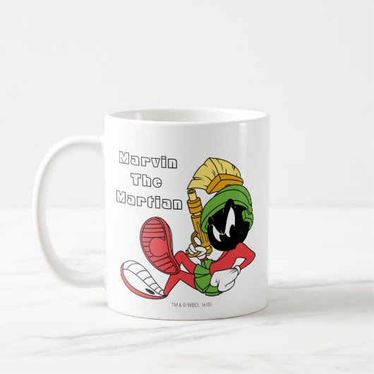 MARVIN THE MARTIAN™ Reclining with Laser Kaffeetasse (Links)