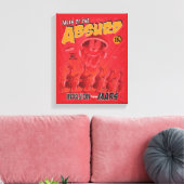 MARVIN THE MARTIAN™ Retro Invasion aus Mars Comic Leinwanddruck (Insitu (Wohnzimmer))