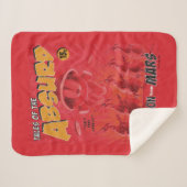 MARVIN THE MARTIAN™ Retro Invasion aus Mars Comic Sherpadecke (Vorderseite (Horizontal))